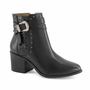 NEW FORASTERO women's leather handcrafted western boots in black